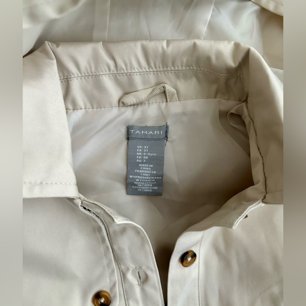 TAHARI Toddler Girl Coat - Picture 5 of 5